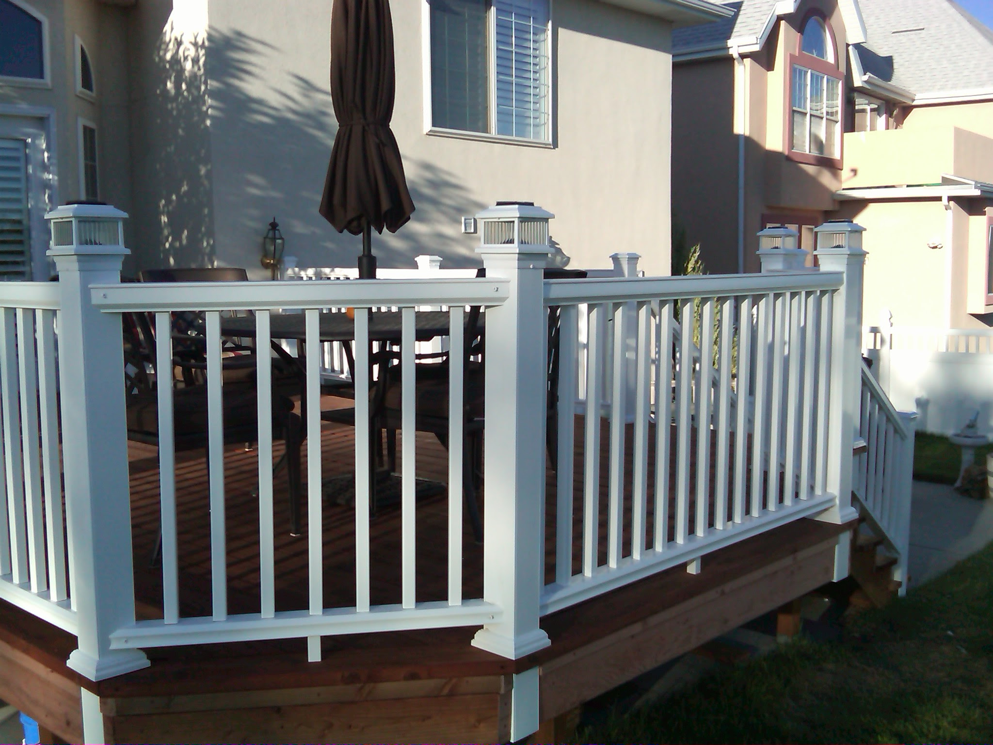 Wood Deck Railing Design Ideas