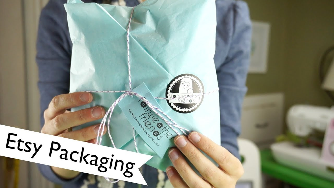 Branding: Etsy Packaging - YouTube
