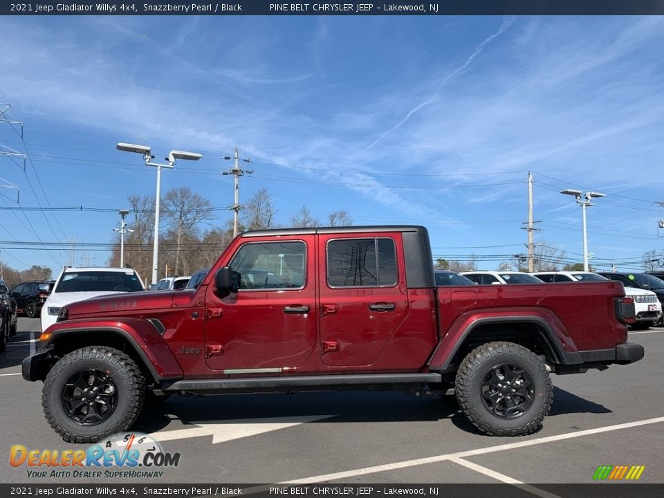 Snazzberry Pearl 21 Jeep Gladiator Willys 4x4 Photo 4 Dealerrevs Com