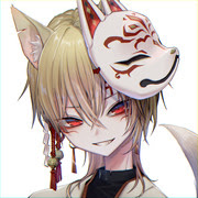 オリジナル 狐面 Pixiv年鑑 B