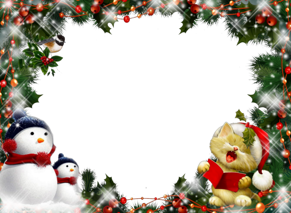 Marcos navidad png