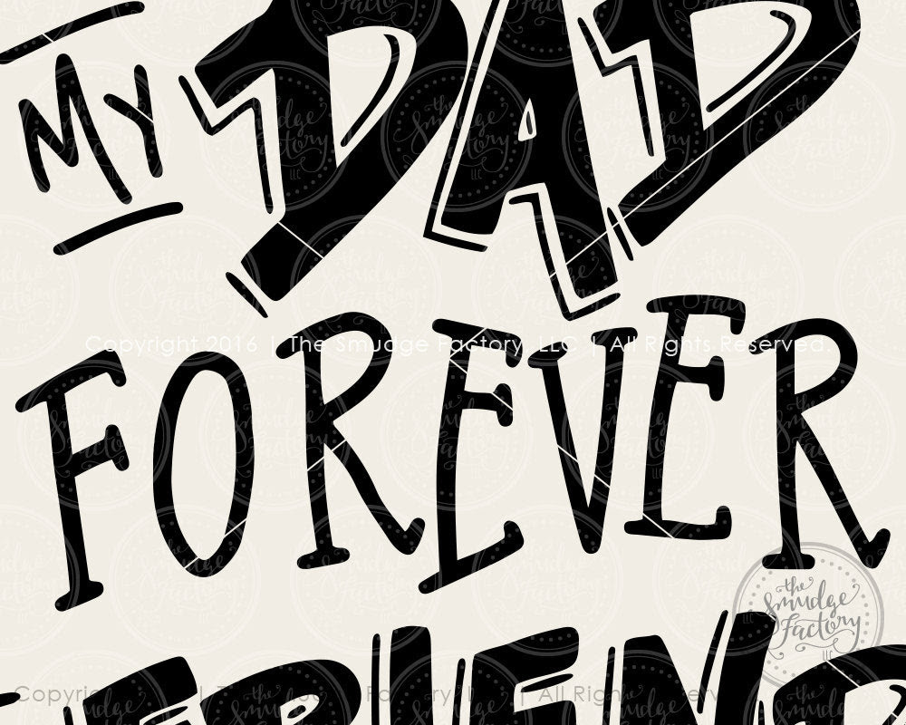 Download Always My Dad Forever My Friend, Happy Birthday SVG ...