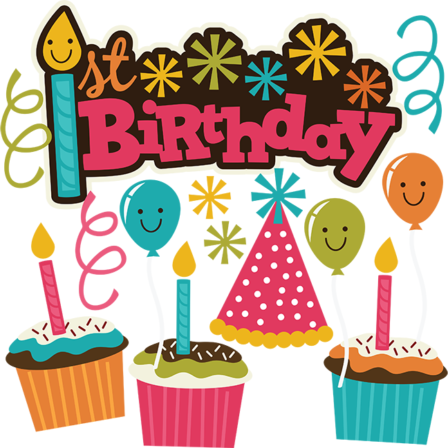 Download 1st Birthday SVG Scrapbook Collection birthday svg files ...