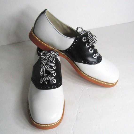 50s Vintage Saddle Oxford Shoes New Old Stock by JuneeMoonVintage, $49 ...