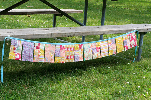 Patchwork Bunting Tutorial - In Color Order