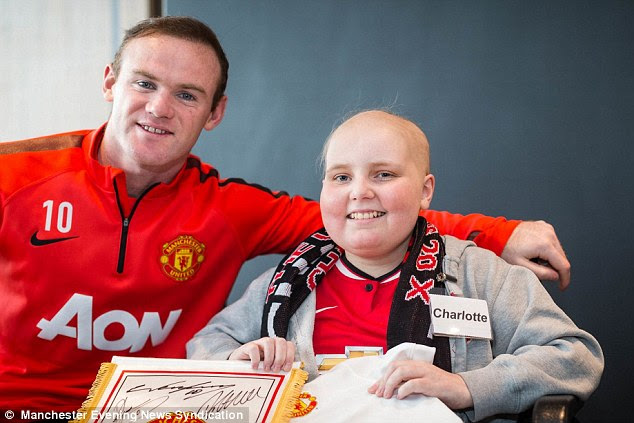 Manchester United captain Wayne Rooney was one of several players taking part in the Dream Days initiative