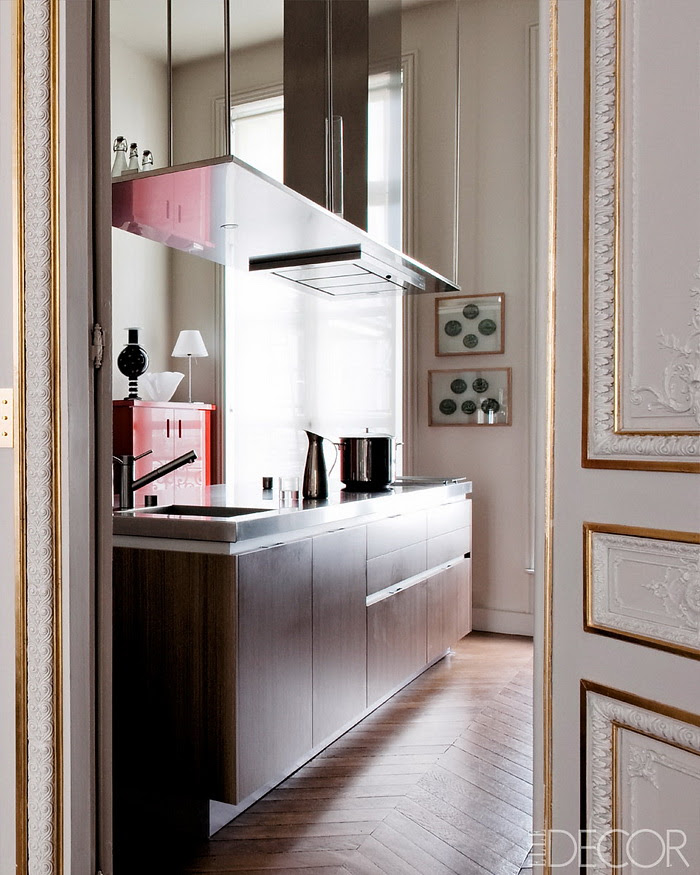 Elle Decor retornar à forma um apartamento em Paris Modern 5