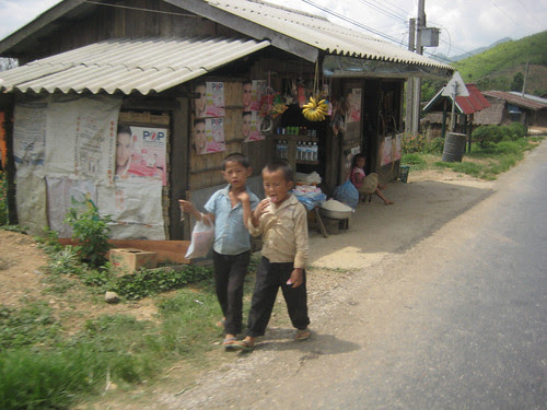 En route to Vang Vieng