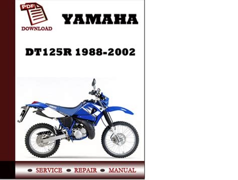 Download Yamaha Dt125r Service Repair Workshop Manual 1988 2002 (PDF / ePub)