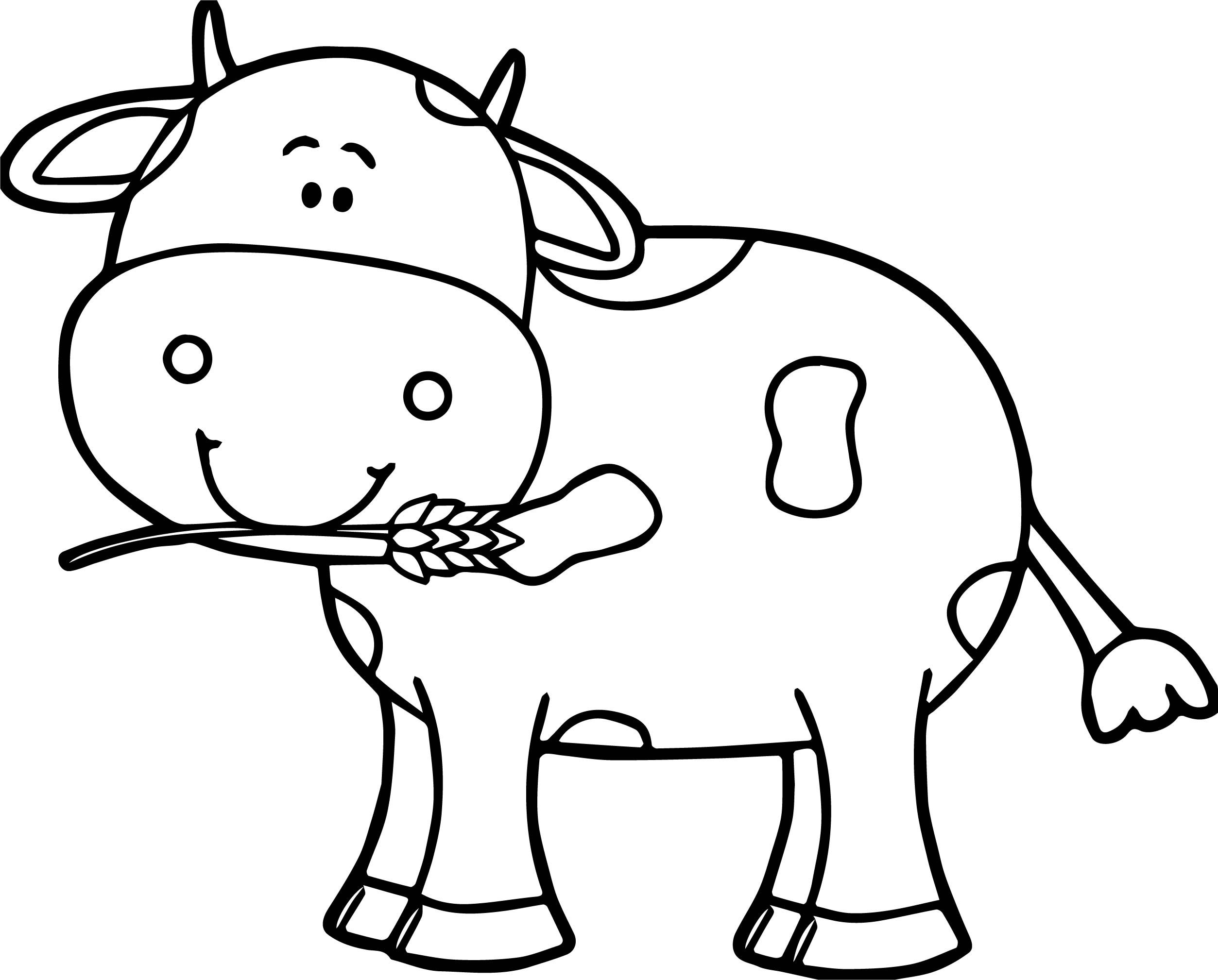 Dairy Cow Coloring Pages at Free printable colorings pages to print and color