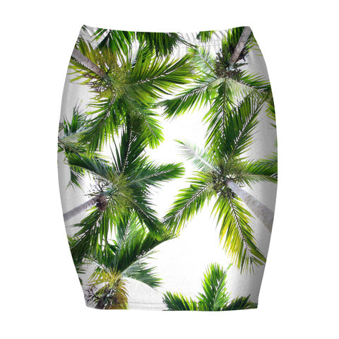 Palm bandeau skirt
