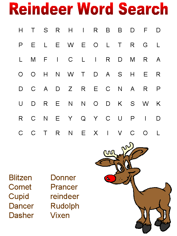 36 printable christmas word search puzzles kitty baby love