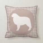 Great Pyrenees Silhouette Pillow