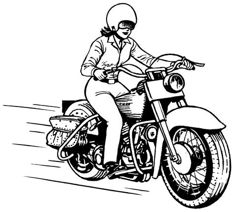 motorcycle drawing images    clipartmag