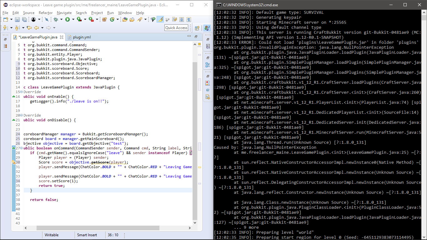 Solved Help With Setting A Players Score Bukkit Forums