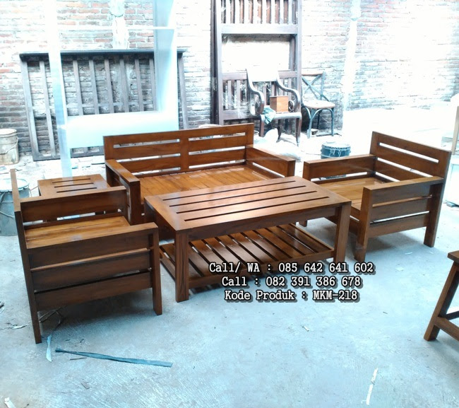 Kursi Tamu Minimalis Modern Kayu Jati Mebel Kayu Minimalis Kursi Tamu Minimalis Modern Kayu Jati Mebel Kayu Minimalis