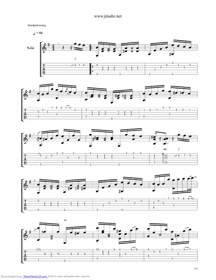 kotaro oshio wind song guitar pro