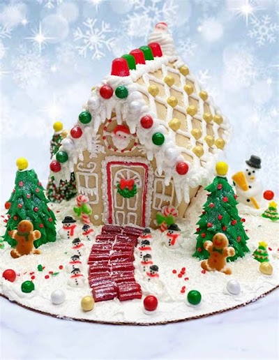How To Make A Christmas Cookie House