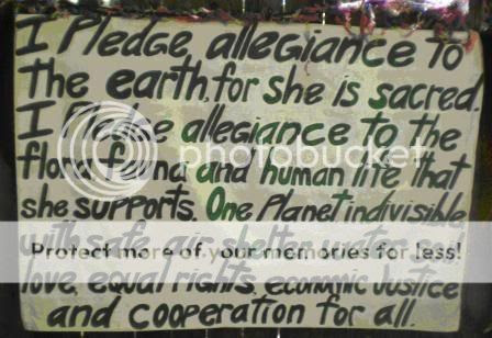 Pledge Alliegance to Earth