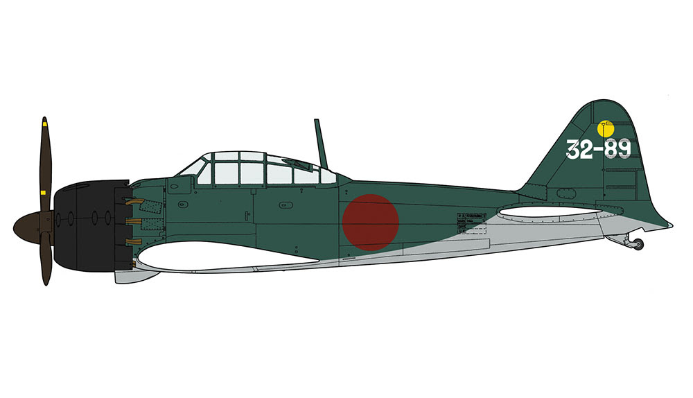 三菱 A6m5 零式艦上戦闘機 52型 夜間戦闘機 株式会社 ハセガワ