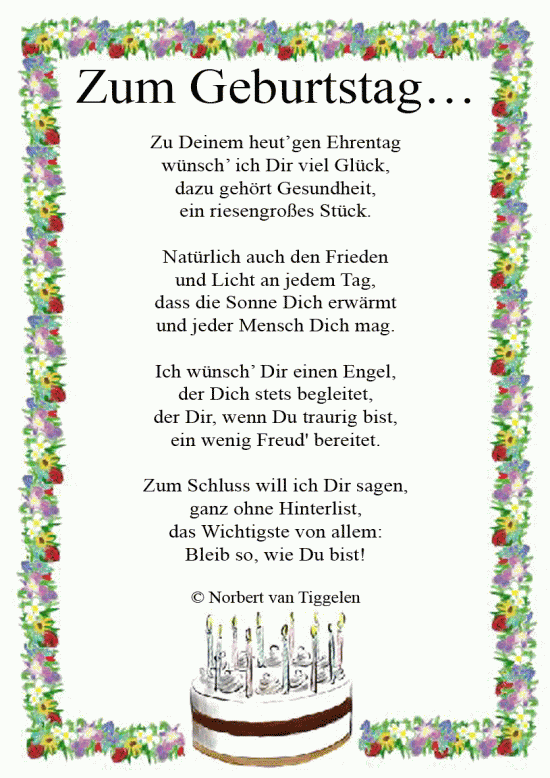 grüße für geburtstag