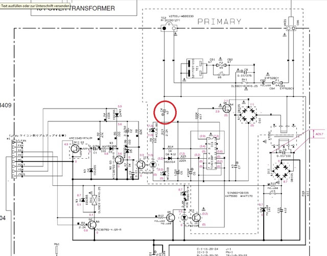 Schaltnetzteil Schaltplan Fehlersuche