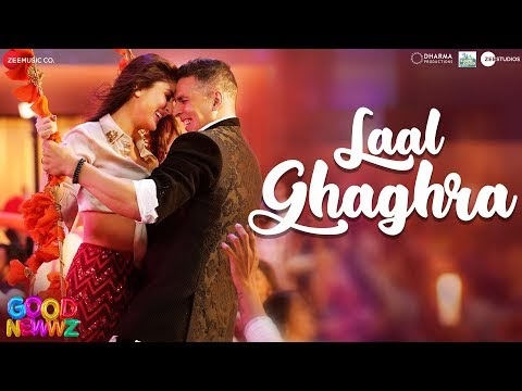 Akshay Kumar,Kareena Kapoor Khan,Diljit Dosanjh,kiara Advani Upcoming Movie 'Good Newzz' New Song Released "Laal Ghaghra"