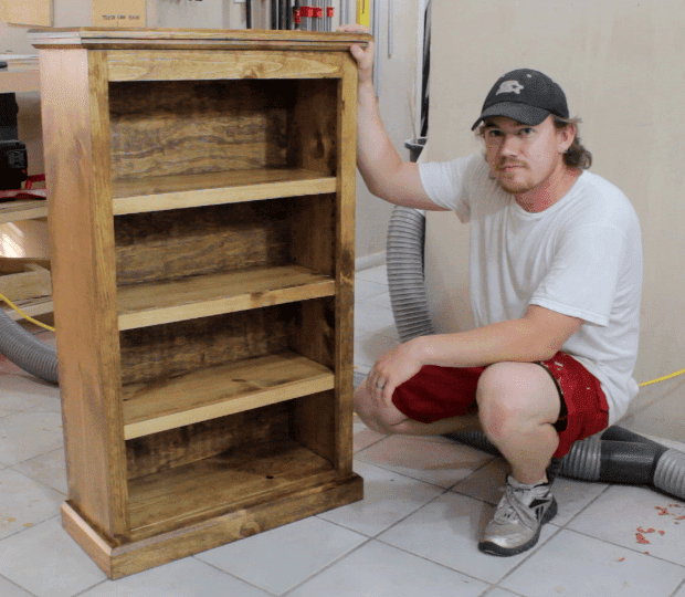 easy pocket hole bookcase jays custom creations