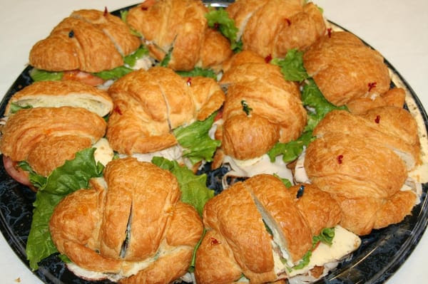 Croissant Sandwich Platter | Yelp