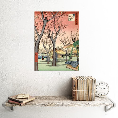 La PITTURA LEGNO Giapponese Fiori Di Ciliegio Tree Park NEW art print  poster cc3451 evoluaenergia.com.br