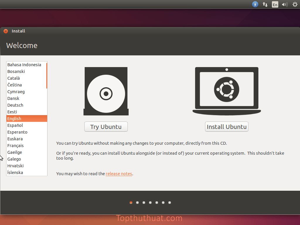 cai dat ubuntu song song window