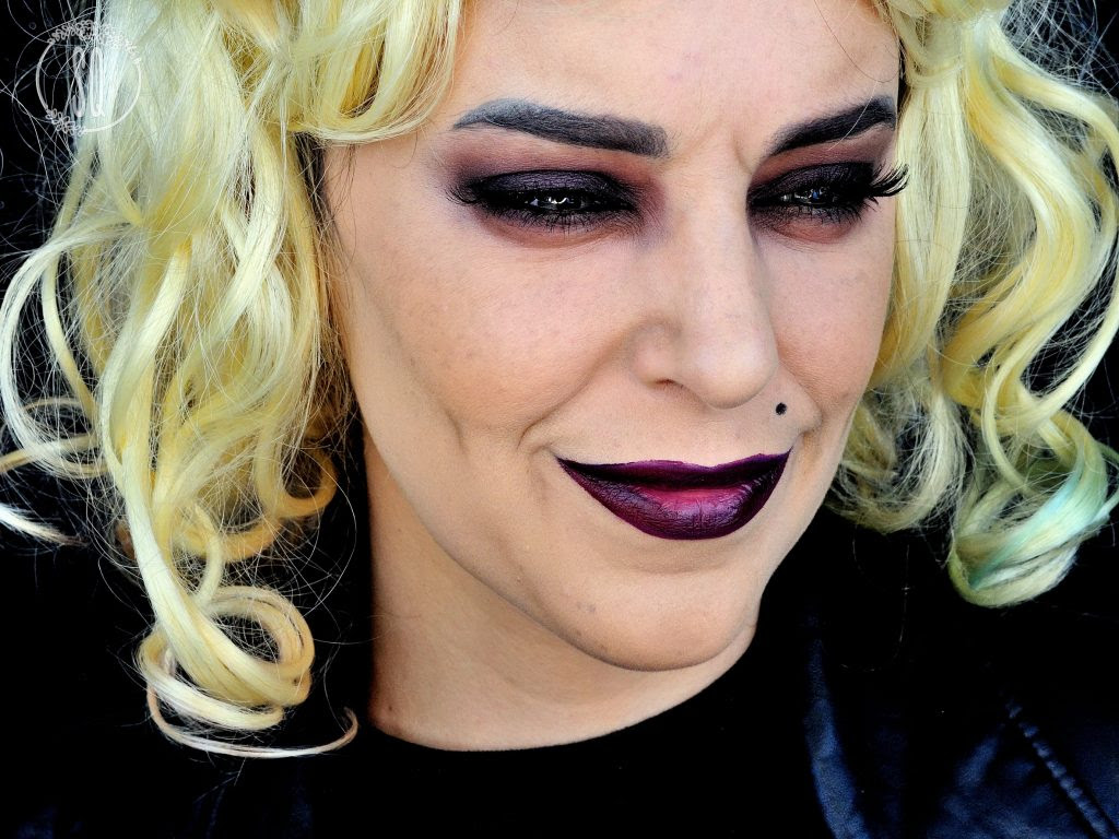 Chucky's Bride makeup tutorial for Halloween