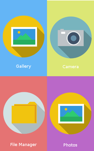 how to display clock on home screen android