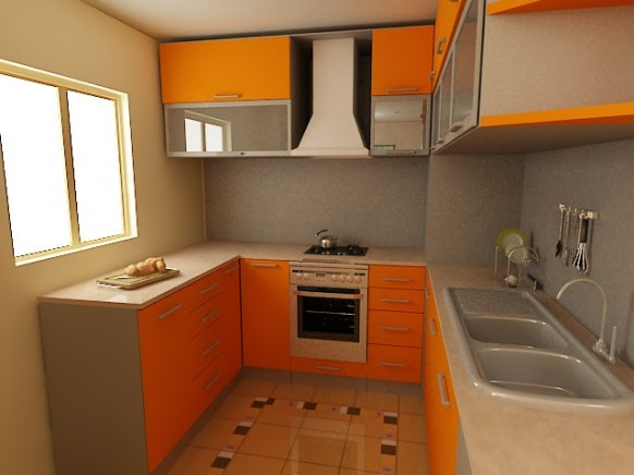 small kitchen orange small kitchen orange