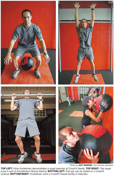 crossfit girls before and after. and Crossfit master,