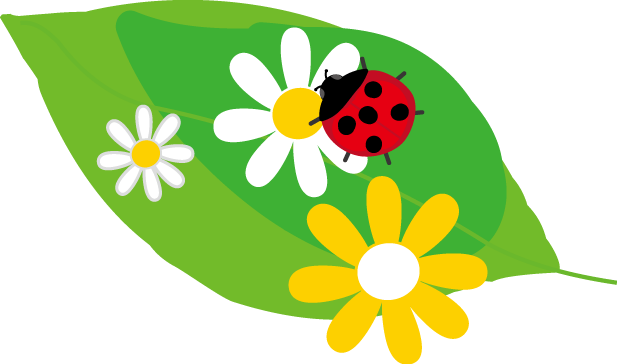 てんとう虫のイラスト 無料イラストフリー素材