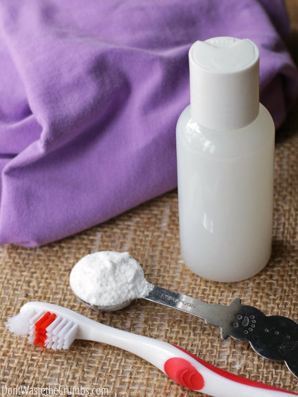 Make Homemade Stain Remover with 3 Simple Ingredients