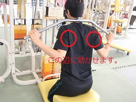 胸郭出口症候群のジムで行う肩周辺筋力トレーニング