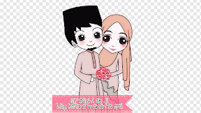 Gambar Pengantin Kartun Muslimah Png / Pernikahan Muslim Gambar Png File Vektor Dan Psd Unduh Gratis Di Pngtree