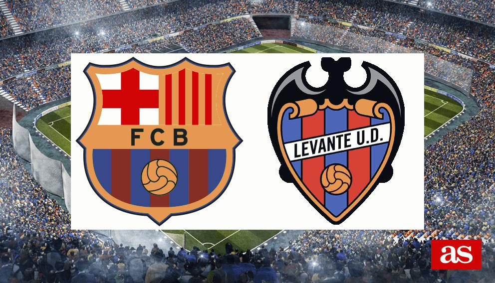 Barcelona 1 0 Levante Resultado Resumen Y Goles