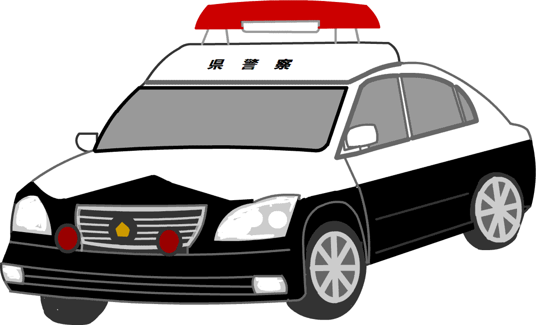 最も人気のある パトカー イラスト 無料