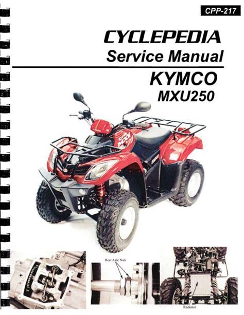 Download 2005 Kymco Mxu 300 250 Atv Service Manual