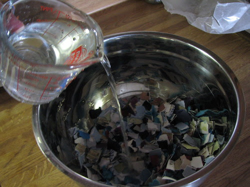 Recycling Paper Scraps 005