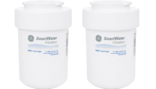 GE SmartWater MWF Refrigerator Water Filter, 2-Pack