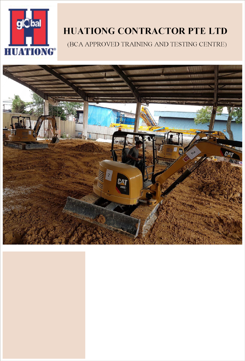 Huationg Global Limited Bca Approved Training Testing Centre