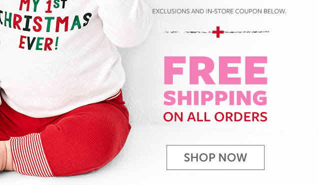 Exclusions and in-store coupon below. | + Free shipping on all orders | Shop Now
