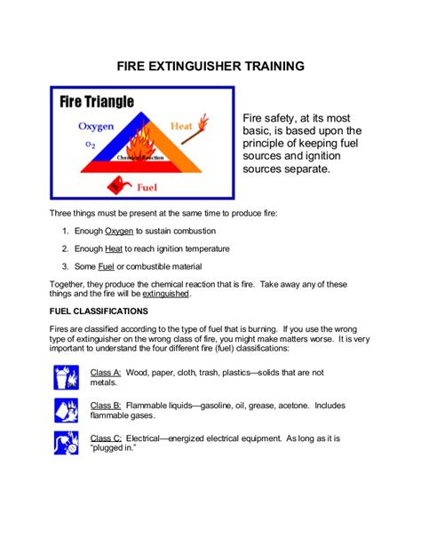 fire training manual document