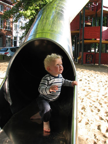 Down the chute