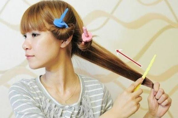 ダメージ知らず ダイソーのスポンジカーラーで作るゆるふわ巻き髪