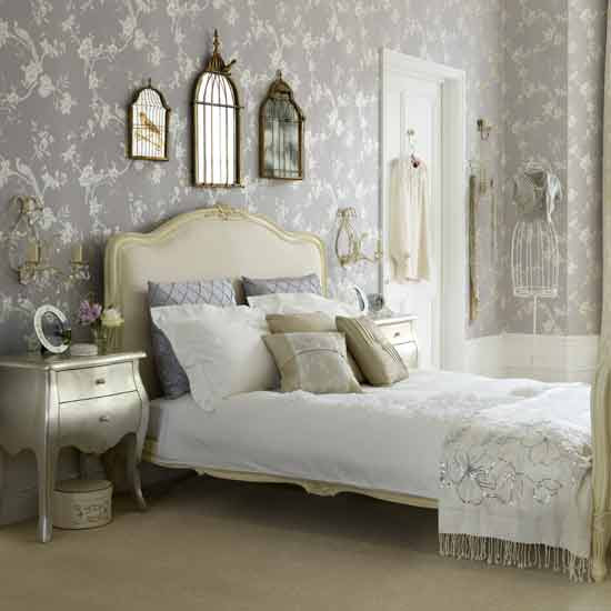 Vintage bedroom design